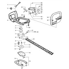 McCulloch T55 - 2007-03 - Clutch & Oil Pump (3) Parts Diagram