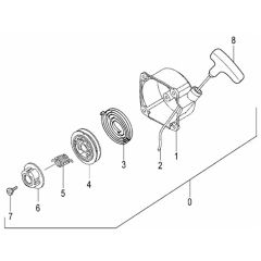 Tanaka TBC-270SF - Recoil Starter