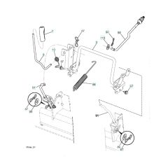 Husqvarna Tc238Tx - Mower Lift & Deck Lift