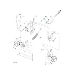 Husqvarna Tc 238T - Mower Lift & Deck Lift