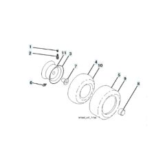 Husqvarna Tc 342T - Wheels & Tyres