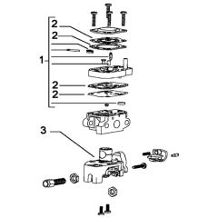 McCulloch TIVOLI 63 - 2007-04 - Carburettor (2) Parts Diagram