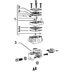 McCulloch TIVOLI 65 - PREFIX 04 - 2007-04 - Carburettor Parts Diagram