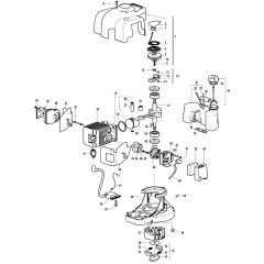 McCulloch Tivoli 65 - Prefix 04 - 2008-03 - Engine Parts Diagram