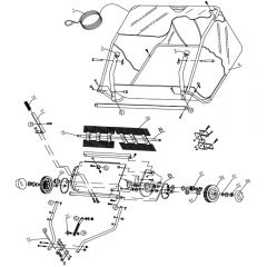 Cobra TLS97 - Towed Leaf Sweeper Main Diagram