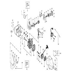 McCulloch TM251 - 952715438 - 2009-04 - Engine (1) Parts Diagram