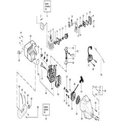 McCulloch TM251 - 952715438 - 2009-04 - Engine (2) Parts Diagram