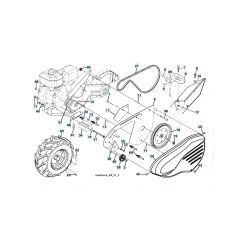 Husqvarna TR430DUAL - 2017-11 - Mainframe - Left Side