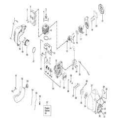 McCulloch TRIM MAC SL - 2010-04 - Engine (1) Parts Diagram