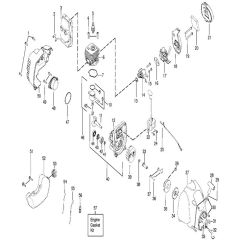 McCulloch TRIM MAC SL - 2010-04 - Engine (2) Parts Diagram