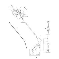 McCulloch TRIM MAC SL - TRIM MAC SL+ - 2010-07 - Shaft & Handle (3) Parts Diagram