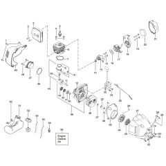 McCulloch TRIM MAC ST PLUS - 2010-03 - Engine (4) Parts Diagram