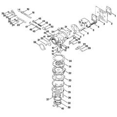 Stihl TS08 - Carburetor - Parts Diagram