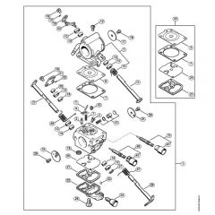 TS410 G-Carburetor 4238/03 Assembly