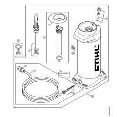 TS410 N-Pressurized Water Tank Assembly