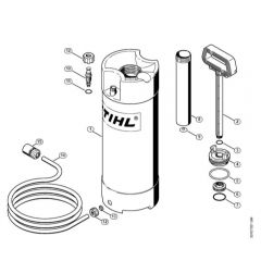 TS410 O-Pressurized Water Tank (28.2010) Assembly