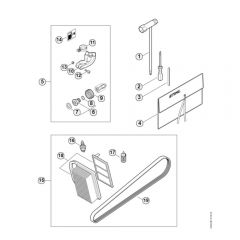 TS410 P-Tools, Extras Assembly         