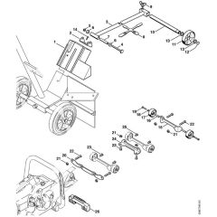 Stihl TS510 - Guide Wheel Kit, Wheel Kit - Parts Diagram