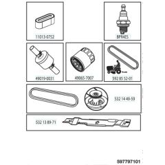 Husqvarna Ts 142Txd - Frequently Used Parts