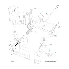 Husqvarna Ts 142Txd - Mower Lift & Deck Lift