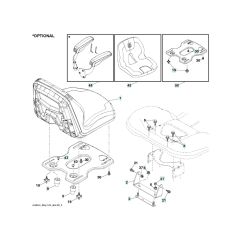 Husqvarna Ts 146Xkd - Seat