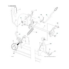 Husqvarna Ts 242D - Mower Lift & Deck Lift