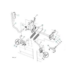 Husqvarna Ts 242Xd-2023 - Mower Lift Lever