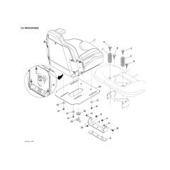 Husqvarna Ts 354-2023 - Seat