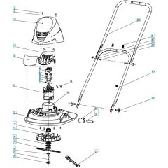 Flymo Turbo Lite 250 - 2019-01 - Lawn Mower Assembly (1)