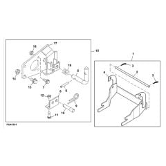John Deere X948 - PC13378 - Click-N-Go™ Brackets - ST538986