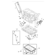 John Deere X948 - PC13378 - Engine Oil - ST904690