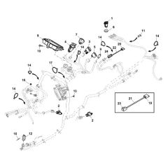 John Deere X948 - PC13378 - Display Module - ST905656