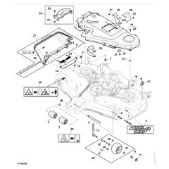 John Deere X948 - PC13378 - Chute - ST905758