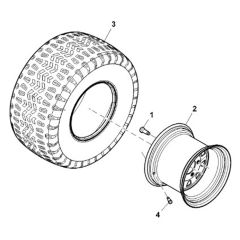 John Deere X948 - PC13378 - Wheels - ST906342