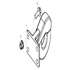 John Deere X948 - PC13378 - Hook - ST906467