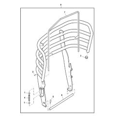 John Deere X948 - PC13378 - Front Brush - ST906492