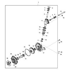 John Deere X948 - PC13378 - Hydraulic Front - ST906712