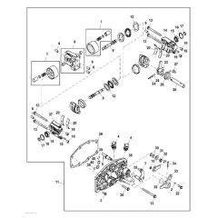 John Deere X948 - PC13378 - Front Axle - ST906713