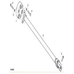 John Deere X948 - PC13378 - Driveshaft - ST906803