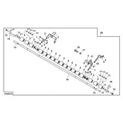 John Deere X948 - PC13378 - Roller Striping ( - 070000) - ST906915
