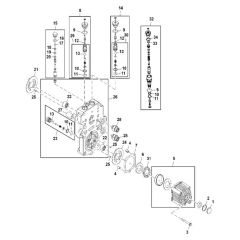 John Deere X948 - PC13378 - Transaxle Center - ST906927