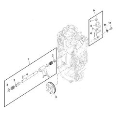 John Deere X948 - PC13378 - Differential Lock - ST906945