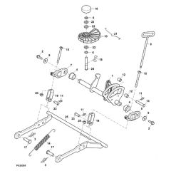 John Deere X948 - PC13378 - Mower Depth - ST907369