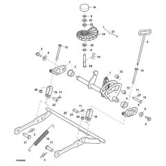 John Deere X948 - PC13378 - Mower Depth - ST907391
