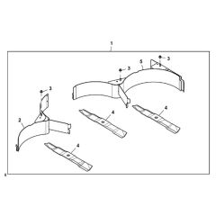 John Deere X948 - PC13378 - Mulching Attachment - ST928802