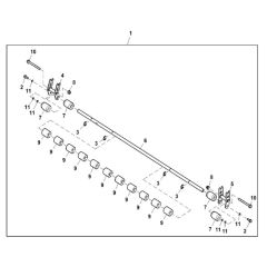 John Deere X948 - PC13378 - Roller Striping (070001 - ) - ST943686