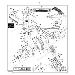 John Deere X948 - PC13378 - Power Flow (070001 - ) - ST943723