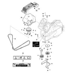 John Deere X948 - PC13378 - Attachment (3/3) (070001 - ) - ST943929