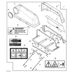 John Deere X948 - PC13378 - Material Collection (1/2) - ST947484