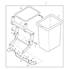 John Deere X948 - PC13378 - Material Collection (2/2) - ST947485